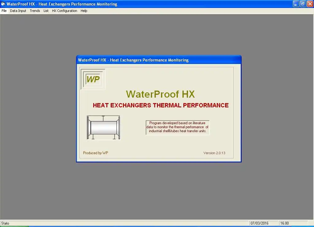 Download web tool or web app Heat transfer performance to run in Windows online over Linux online