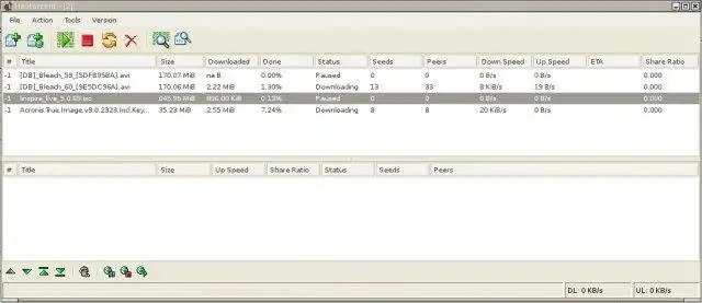 Download web tool or web app Helitorrent Bittorrent Manager