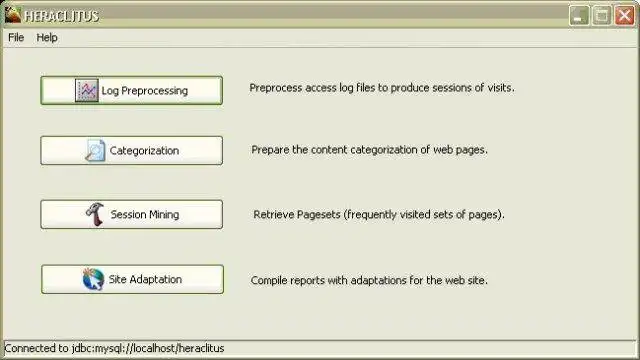 Download web tool or web app Heraclitus