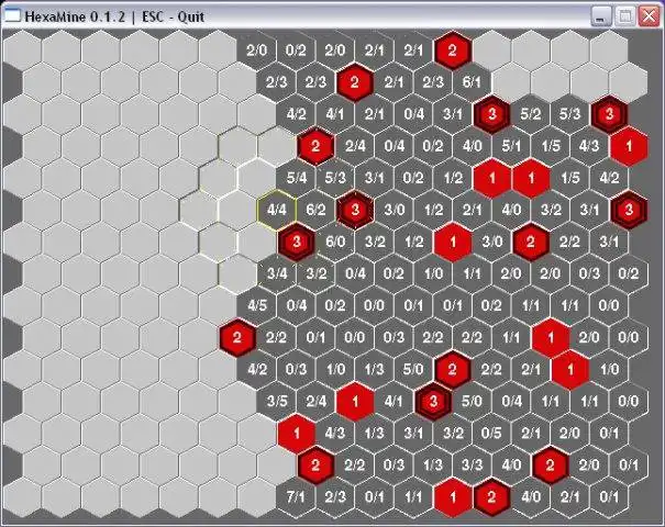 Download web tool or web app Hexagonal Minesweeper