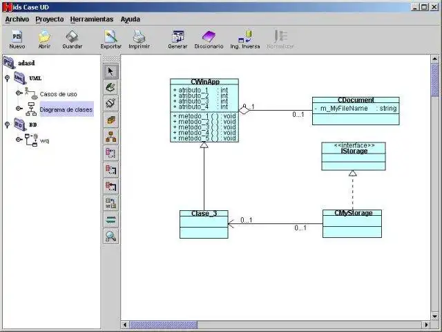 Download web tool or web app HIDS CASE UD - UML CASE Tool