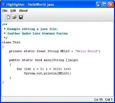 Download web tool or web app Highlight Code Editor with ANTLR