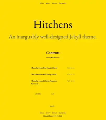 Download web tool or web app Hitchens