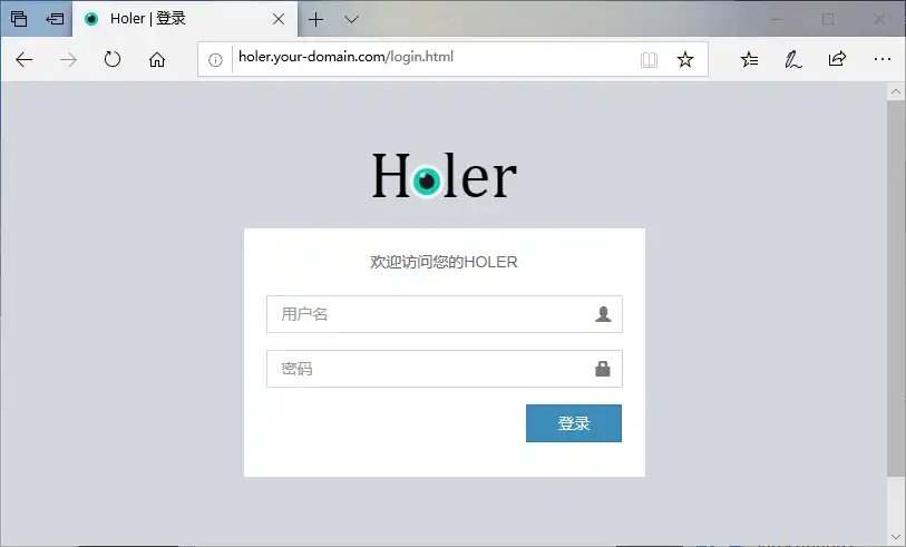 Download web tool or web app holer