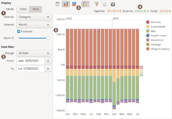 Download web tool or web app HomeBank