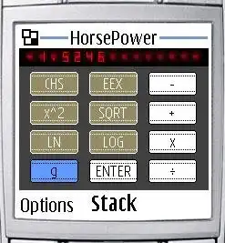 Download web tool or web app HorsePower J2ME RPN Calculator