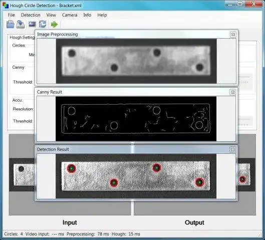 Download web tool or web app Hough Circle Detection