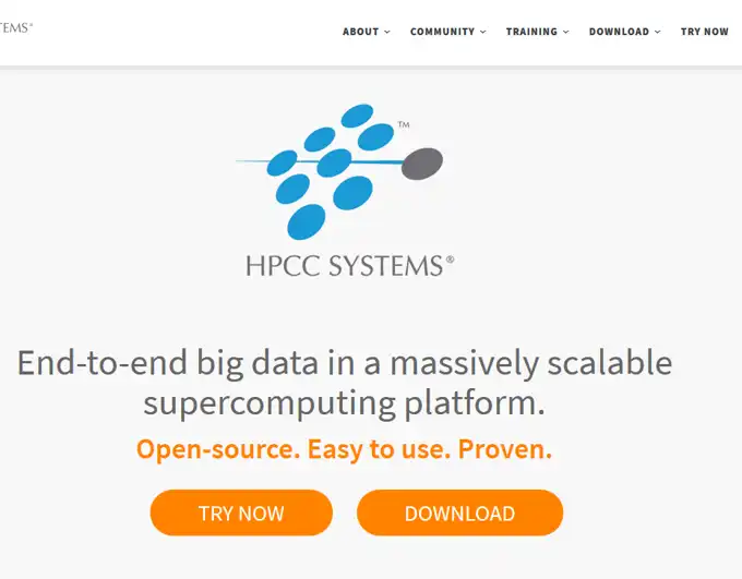 قم بتنزيل أداة الويب أو تطبيق الويب HPCC Systems