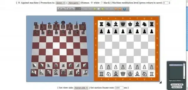 Download web tool or web app HTML5 2D/3D chess