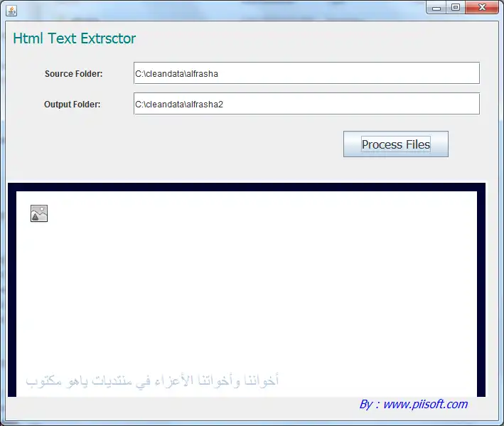 Download web tool or web app HtmlTextExtractor