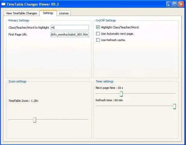 Download web tool or web app HTML TimeTable viewer for gp-untis