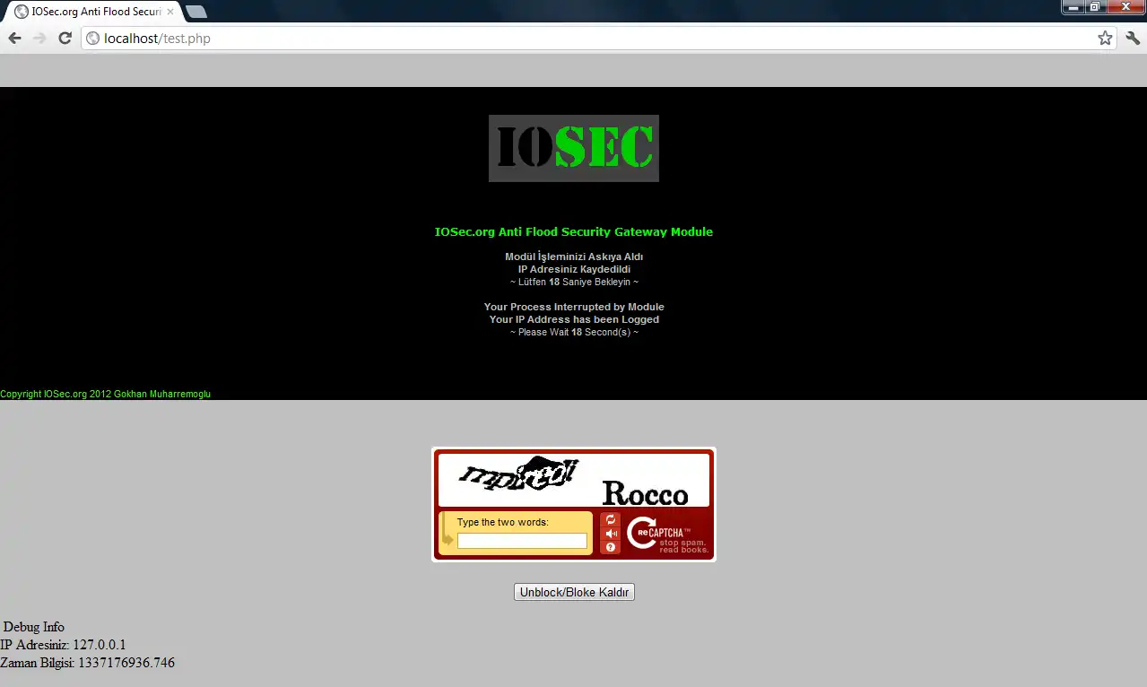 Download web tool or web app HTTP Anti Flood/DoS Security Module