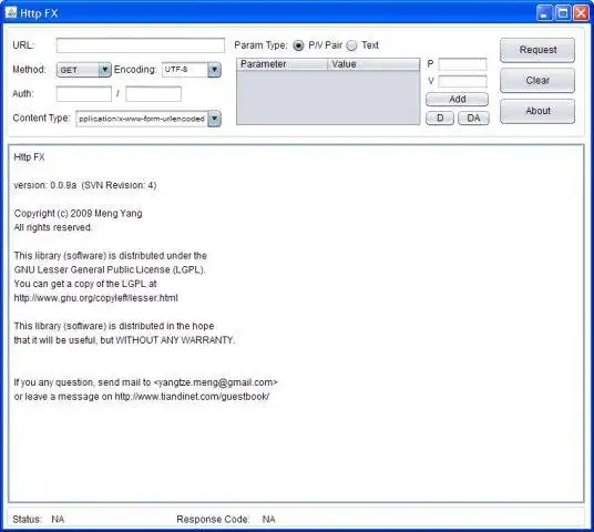 Download web tool or web app Http FX