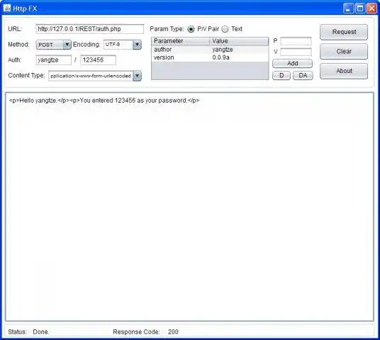 Download web tool or web app Http FX