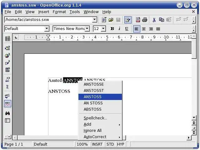 Download web tool or web app Hunspell to run in Linux online