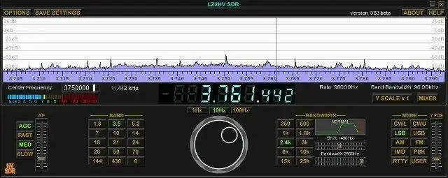 Download web tool or web app HvSdr Radio