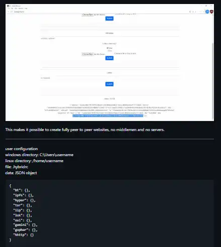 Download web tool or web app Hybrid Browser