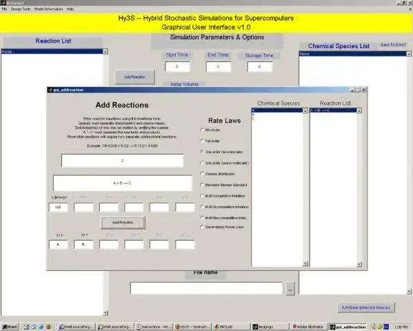 Download web tool or web app Hybrid Stochastic Sim for Supercomputers to run in Linux online