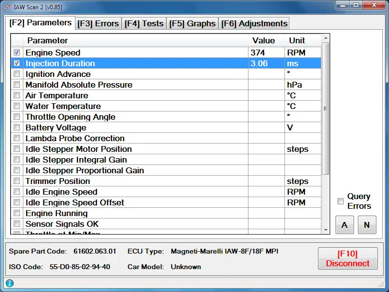 Download web tool or web app IAW Scan 2