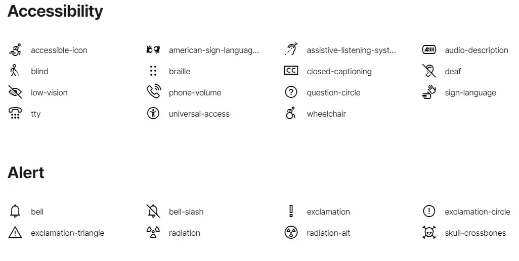 Download web tool or web app Icons8 Line Awesome