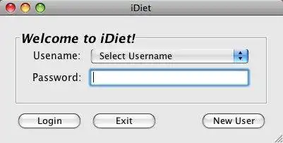 Download web tool or web app iDiet - Diet Management Software