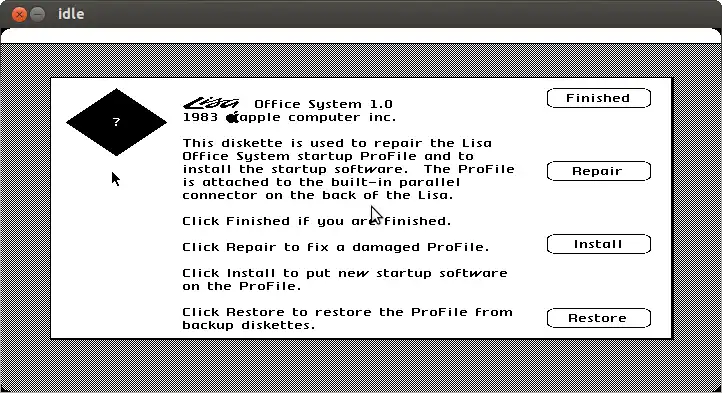 下载网络工具或网络应用程序 IDLE - Lisa Emulator