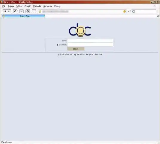 Download web tool or web app iDoc