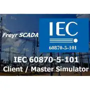 Free download IEC 60870-5-101 Client Master Simulator Windows app to run online win Wine in Ubuntu online, Fedora online or Debian online