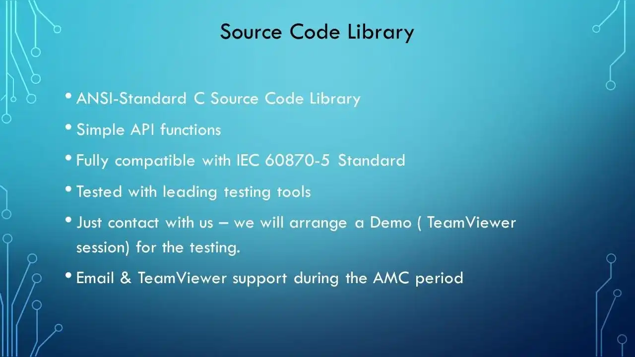 Download web tool or web app IEC60870-5 104 Protocol Code Library