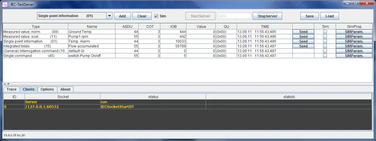 Download web tool or web app IEC Server