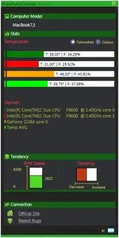 Download web tool or web app iFanAutoControl