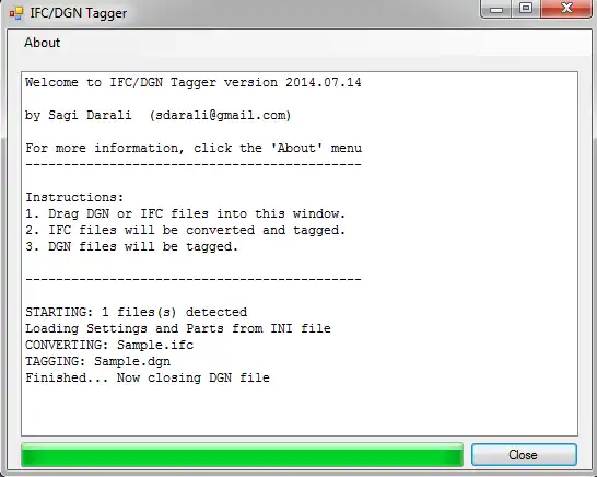 Download web tool or web app IFCTagger to run in Windows online over Linux online