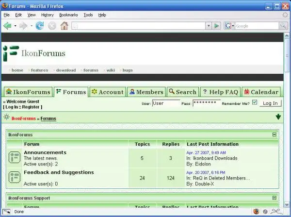 Download web tool or web app ikonForums