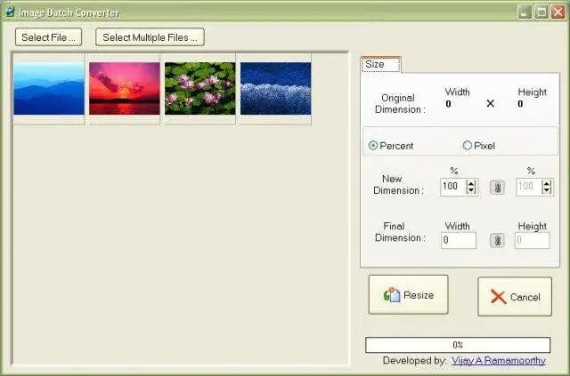 Download web tool or web app Image Batch Converter