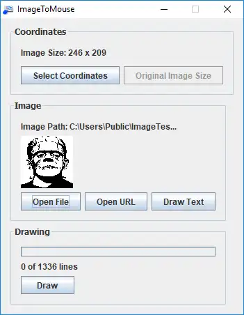 Download web tool or web app ImageToMouse