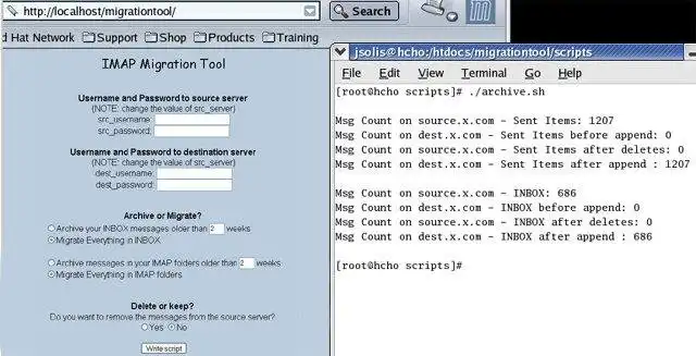 Download web tool or web app IMAP Migration Tool