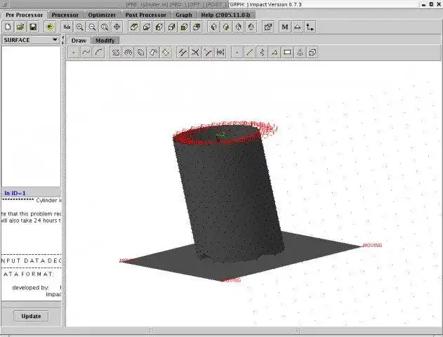 Download web tool or web app Impact Finite Element Program to run in Linux online