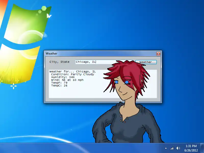 Download web tool or web app IM Sarah to run in Windows online over Linux online