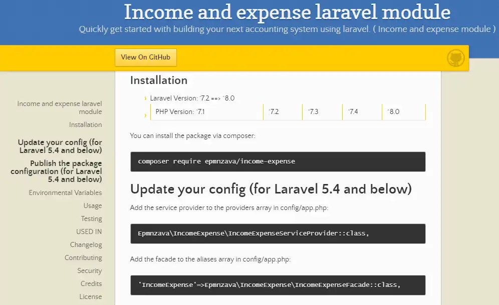 Download web tool or web app Income Expense