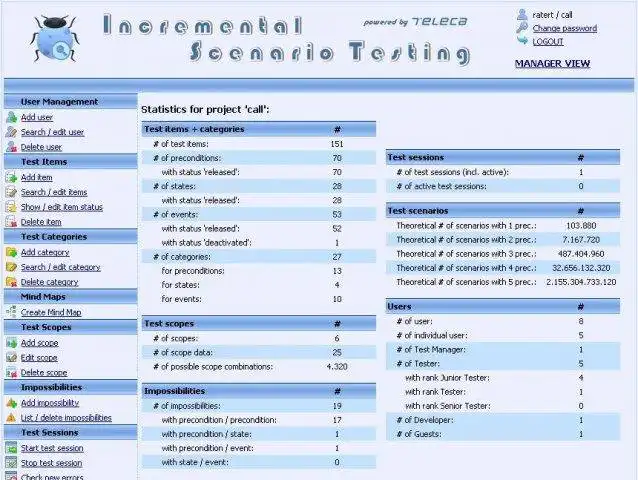 Download web tool or web app Incremental Scenario Testing Tool to run in Windows online over Linux online