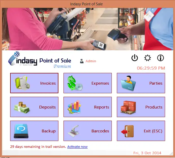 Download web tool or web app Indasy Point of Sale