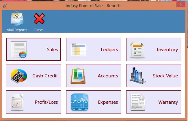 Download web tool or web app Indasy Point of Sale