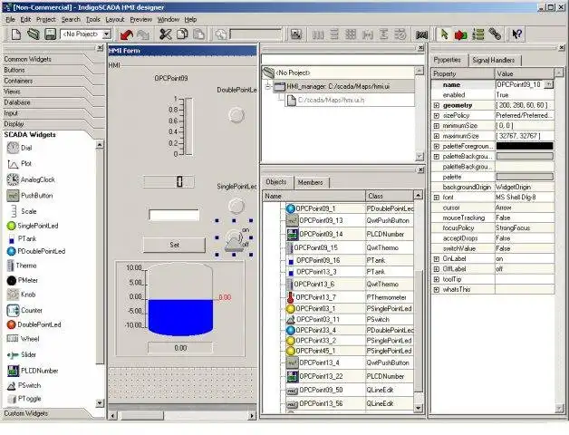 Download web tool or web app IndigoSCADA to run in Windows online over Linux online