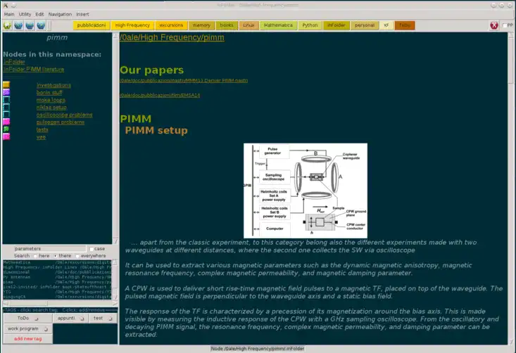 Download web tool or web app inFolder