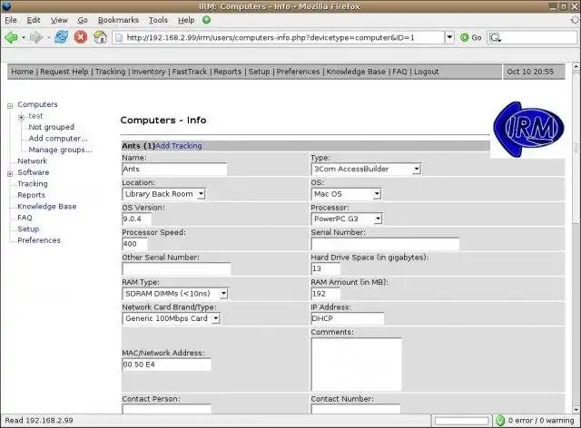 Download web tool or web app Information Resource Manager