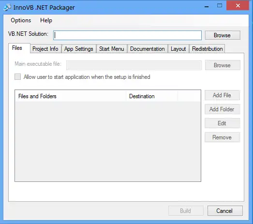 Download web tool or web app InnoVB .NET Packager