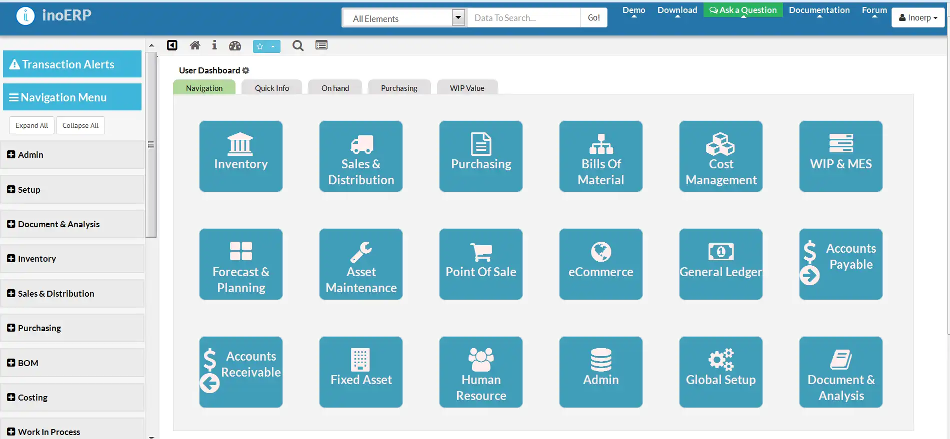 Download web tool or web app inoERP Download web tool or web app inoERP