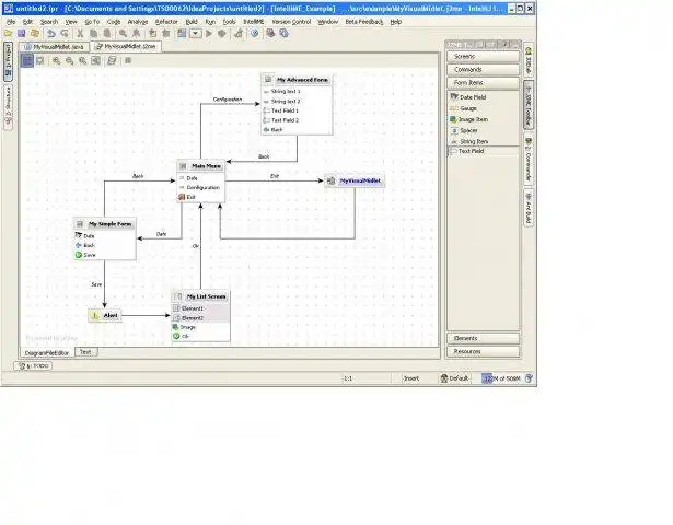 Download web tool or web app IntelliME J2ME plugin