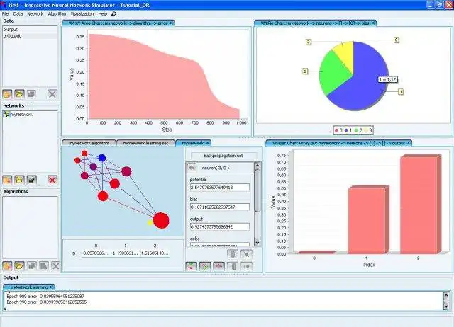 Download web tool or web app Interactive Neural Network Simulator to run in Windows online over Linux online