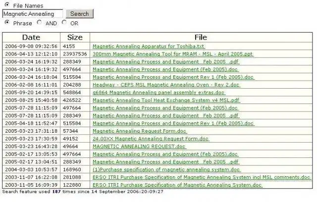 Download web tool or web app IntraDex